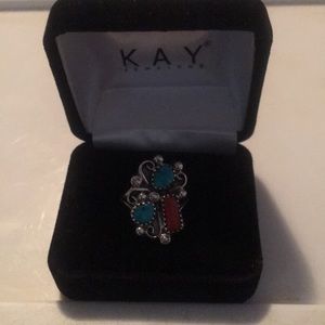 Nw🌸Navajo Alice Johnson Handmade Turquoise Ring🌸